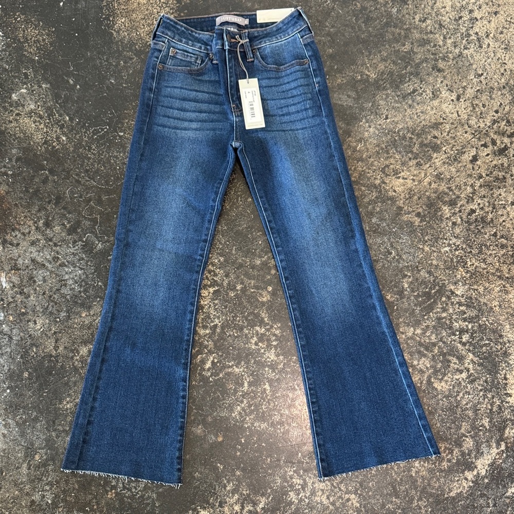 Just USA Dark Blue Flare Jeans